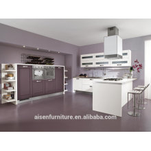 China equipos de cocina industrial PVC Armario / gabinete con isla